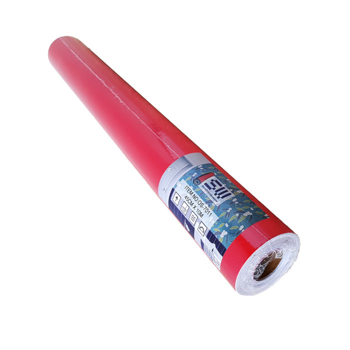 Плівка на самоклейці червона 67cm*10m (S) SW-00001513