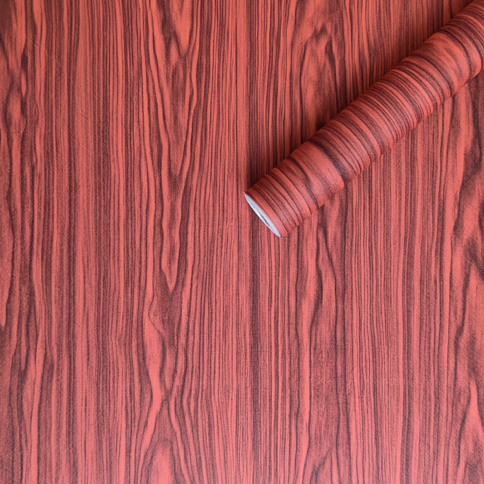Плівка на самоклейці під червоне дерево 90cm*10m (S) SW-00001516