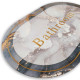 Вологопоглинаючий килимок мрамор "Bathroom" 40*60CM*3MM (D) SW-00001569