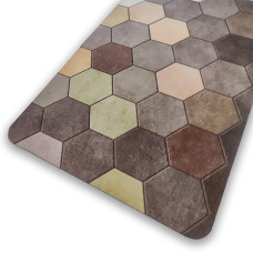 Вологопоглинаючий килимок шестиугольники 40*60CM*3MM (D) SW-00001571