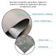 Самоклеюча екошкіра в рулоні Sticker Wall 1.37*3m*0.5mm LIGHT GREY (D) SW-00001324