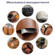 Самоклеюча екошкіра в рулоні Sticker Wall 1.37*1m*0.5mm LIGHT BROWN (D) SW-00001332