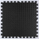 Підлога пазл - модульне покриття для підлоги чорне 600x600x10мм (МР15)