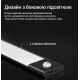 LED лампа срібна 23 см