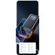 Зарядна станція Power bank на 40000 mAh 66 W з потужним Led ліхтарем Чорний