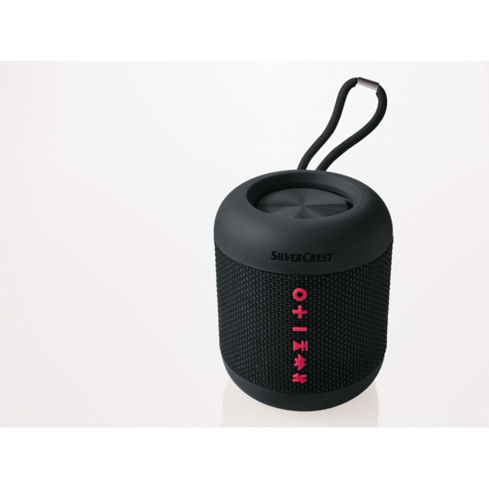 Портативна колонка Bluetooth Silver Crest 5W 20ч IPX7 Чорний