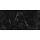 Самоклеюча вінілова плитка Sticker Wall чорний мармур 600х300х1.5мм глянець (ціна за 1 смугу)