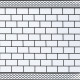 Самоклеюча вінілова плитка Sticker Wall плитка біла 600х600х1.5мм глянець (ціна за 1 смугу)