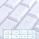 Декоративна ПВХ плитка на самоклейці Sticker Wall 300х300х5мм Біла цегла (ціна за 1 шт.)