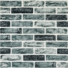 Самоклеюча 3D панель Sticker Wall Під Цегла клінкер Синій 700x700x5мм