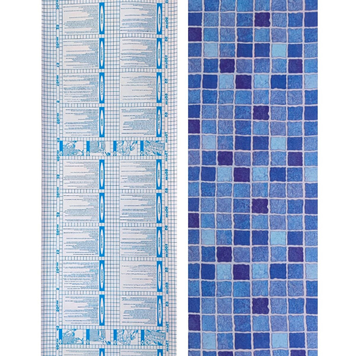 Самоклеюча плівка Sticker Wall 0.45х10м Синя мозаїка