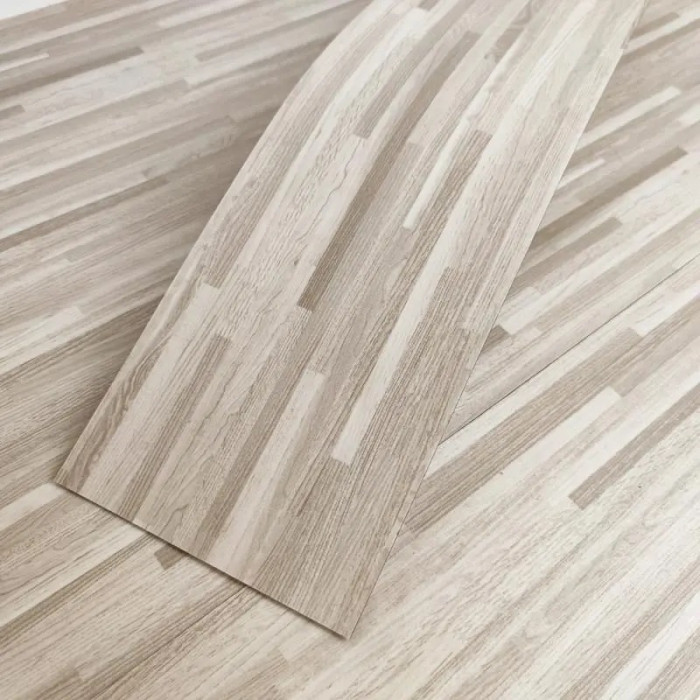 Самоклеюча вінілова плитка 3D Loft сіра 15.24х91.44х0.15 см (ціна за 1 смугу)